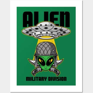 ALIEN MILITARY DIVISION Posters and Art